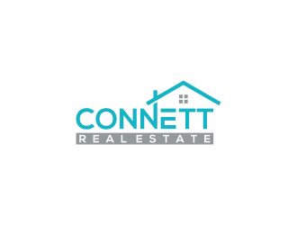 Connett Real Estate logo design by pakderisher