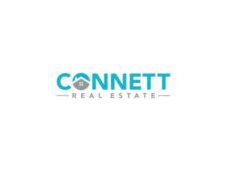 Connett Real Estate logo design by pakderisher