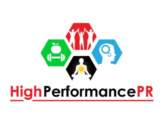 High Performance PR logo design by MAXR