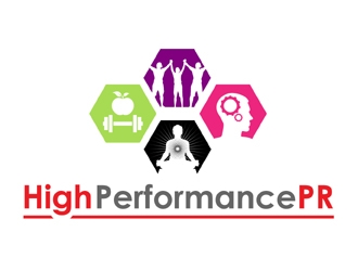 High Performance PR logo design by MAXR