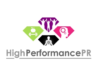 High Performance PR logo design by MAXR