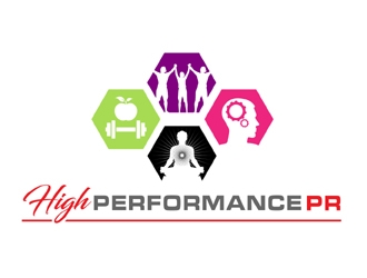 High Performance PR logo design by MAXR