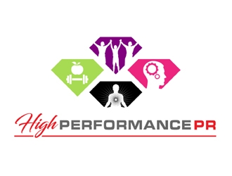 High Performance PR logo design by MAXR