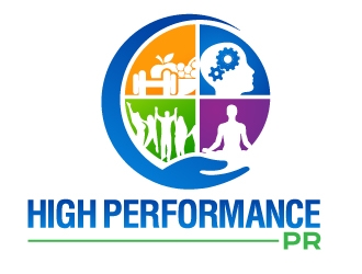 High Performance PR logo design by jaize