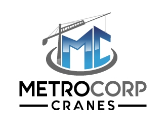 Metrocorp Cranes logo design by akilis13