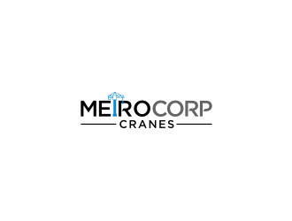 Metrocorp Cranes logo design by Barkah