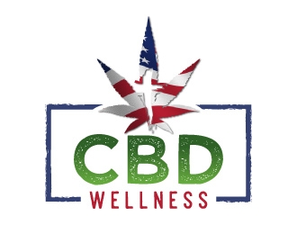 t CBD WELLNESS logo design by jaize