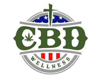 t CBD WELLNESS logo design by daywalker