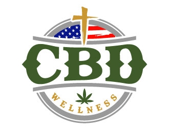 t CBD WELLNESS logo design by daywalker