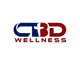 t CBD WELLNESS logo design by MarkindDesign