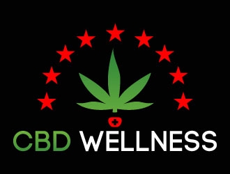 t CBD WELLNESS logo design by arwin21