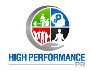 High Performance PR logo design by jaize