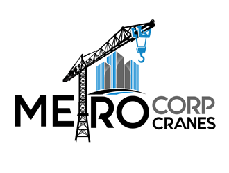 Metrocorp Cranes logo design by megalogos