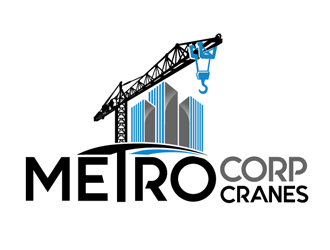 Metrocorp Cranes logo design by megalogos