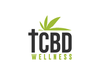 t CBD WELLNESS logo design by denfransko