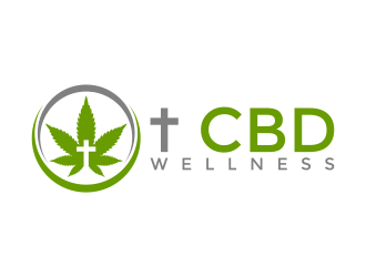 t CBD WELLNESS logo design by maseru