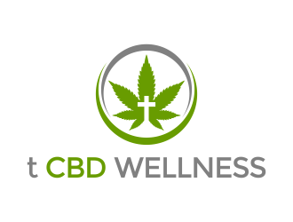 t CBD WELLNESS logo design by maseru