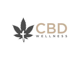 t CBD WELLNESS logo design by ndaru