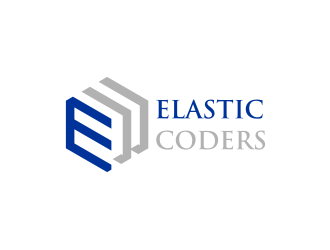 Elastic Coders logo design by luckyprasetyo