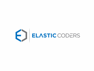 Elastic Coders logo design by agus