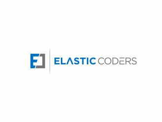 Elastic Coders logo design by agus