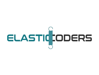 Elastic Coders logo design by savvyartstudio