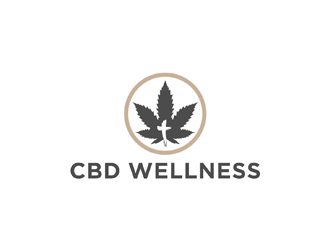 t CBD WELLNESS logo design by ndaru