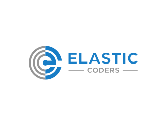 Elastic Coders logo design by luckyprasetyo