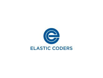 Elastic Coders logo design by L E V A R