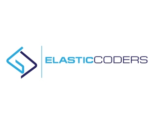 Elastic Coders logo design by Upoops