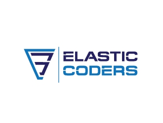 Elastic Coders logo design by Upoops