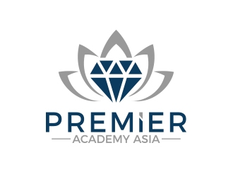 Premier Academy Asia logo design by MarkindDesign