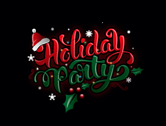 Holiday Party logo design by schiena