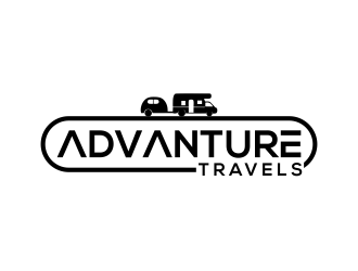 Advanture Travels logo design by MUNAROH