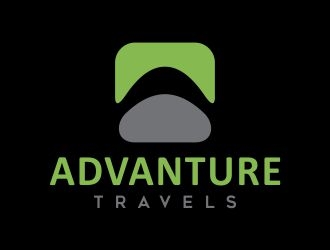 Advanture Travels logo design by AisRafa