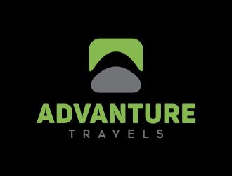 Advanture Travels logo design by AisRafa