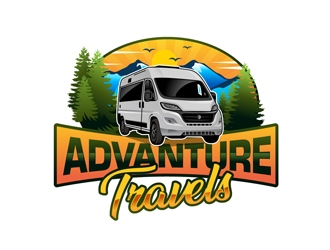 Advanture Travels logo design by DreamLogoDesign