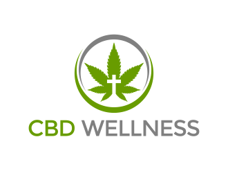 t CBD WELLNESS logo design by maseru