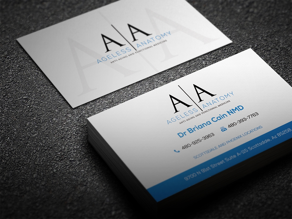 Ageless Anatomy logo design by aamir