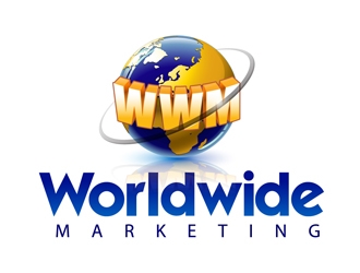 Worldwide Marketing logo design by DreamLogoDesign