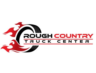 Rough Country Truck Center logo design by shere