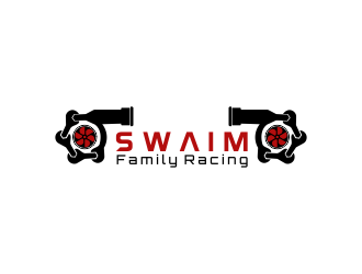 Swaim Family Racing logo design by Kanya