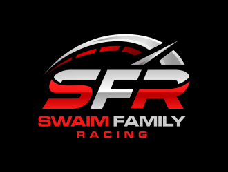 Swaim Family Racing logo design by Gopil