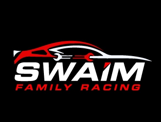 Swaim Family Racing logo design by ElonStark