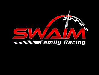 Swaim Family Racing logo design by 3Dlogos