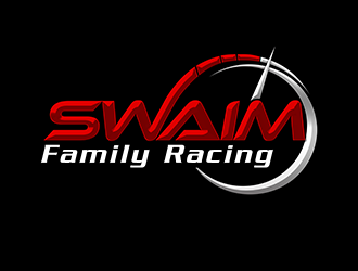 Swaim Family Racing logo design by 3Dlogos