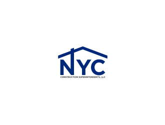 NYC Construction Superintendents, LLC logo design by Barkah