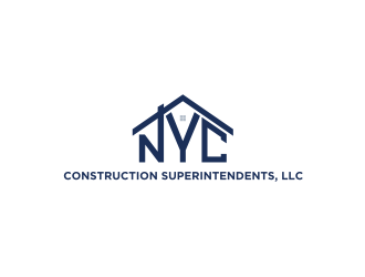 NYC Construction Superintendents, LLC logo design by Barkah