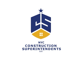 NYC Construction Superintendents, LLC logo design by Foxcody