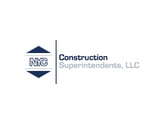 NYC Construction Superintendents, LLC logo design by wongndeso